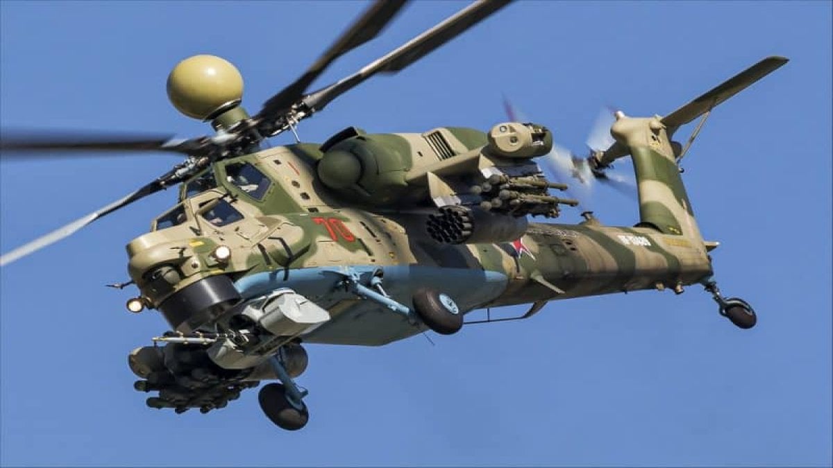 Rusya’da askeri helikopter düştü kurtulan olmadı